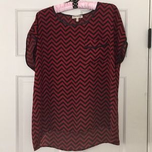 Faith and Joy geometric shirt